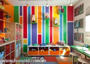 Pretty and Youthful Playroom Color Schemes