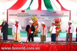 Work starts on HAGL complex in Myanmar city