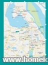 ベトナム北部地図 ハノイ広域・南部・西部・旧市街周辺・ハイフォン・北部主要工業団地・ハノイタウンページ