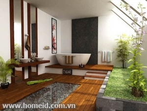 Feng Shui Living Room With Ideal Focal Point